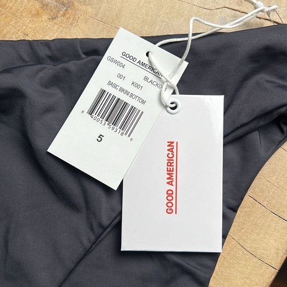 Good American bikini 👙 nwt black bottoms size 5 and top size 4 fit like XL MN78 - Picture 3 of 6